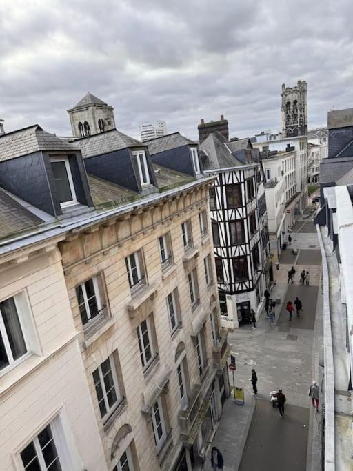 Ferienwohnung Vieux Marche - 1Er Etage Rue Rouen Exterior foto